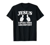 Jésus Aime ce Groupe de culte de l'église chrétienne archiviste T-Shirt