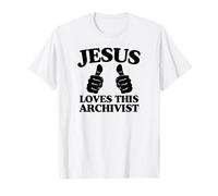 Jésus Aime ce Groupe de culte de l'église chrétienne archiviste T-Shirt