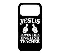 Jésus Aime ce Professeur d'anglais | Groupe de l'Église chrétienne Coque pour iPhone 17 Pro Max