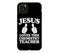 Jésus Aime ce Professeur de Chimie Groupe d'église chrétienne Coque pour iPhone 11 Pro Max