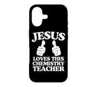 Jésus Aime ce Professeur de Chimie Groupe d'église chrétienne Coque pour iPhone 17