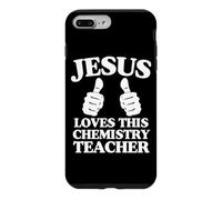 Jésus Aime ce Professeur de Chimie Groupe d'église chrétienne Coque pour iPhone 7 Plus/8 Plus