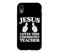 Jésus Aime ce Professeur de Chimie Groupe d'église chrétienne Coque pour iPhone XR