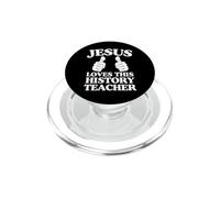 Jésus Aime ce Professeur d'histoire, Groupe d'église chrétienne PopSockets PopGrip pour MagSafe