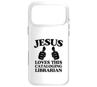 Jésus Aime Cette église chrétienne bibliothécaire catalogage Coque pour iPhone 17 Pro Max