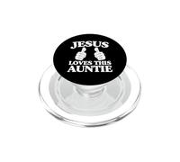 Jésus Aime Cette Tante, Groupe de culte de l'église chrétienne PopSockets PopGrip pour MagSafe