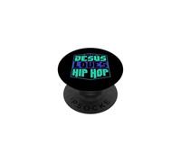 Jésus Aime Le Hip hop Christian PopSockets PopGrip Adhésif