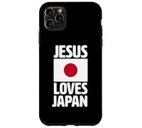 Jésus Aime Le Japon | Missionnaire Chrétien | Drapeau Japonais Dieu Coque pour iPhone 11 Pro Max