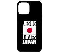 Jésus Aime Le Japon | Missionnaire Chrétien | Drapeau Japonais Dieu Coque pour iPhone 12 Pro Max