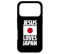 Jésus Aime Le Japon | Missionnaire Chrétien | Drapeau Japonais Dieu Coque pour iPhone 17 Pro