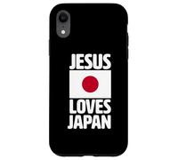 Jésus Aime Le Japon | Missionnaire Chrétien | Drapeau Japonais Dieu Coque pour iPhone XR