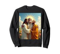 Jesus, Allah, and Buddha: A Symbol of Peace and Unity Sweatshirt