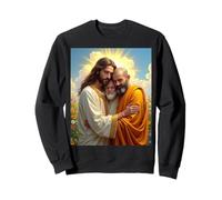 Jesus, Allah, and Buddha: A Symbol of Peace and Unity Sweatshirt