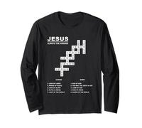 Jesus, Always The Answer - Christian Faith Crossword Puzzle Manche Longue