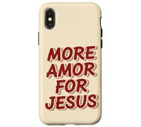 Jésus Amour Foi Dire Chrétien Coque pour iPhone X/XS