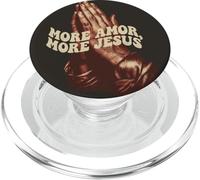 Jésus Amour Foi Prier Mains religieuses chrétiennes PopSockets PopGrip pour MagSafe