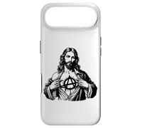Jesus Anarchy Punk Rock, Signe de l'anarchie Jésus-Christ, T-Shirt Dieu Coque pour iPhone Air