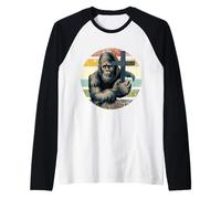 Jesus and Bigfoot - Faith and Friendship Tee Manche Raglan