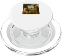 Jesus and Nathanael Under Fig Tree John 1:48 Scène biblique PopSockets PopGrip pour MagSafe