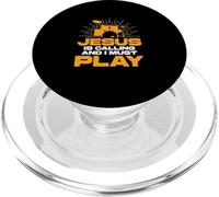 Jésus Appelle et Je Dois Jouer Un Batteur de culte chrétien PopSockets PopGrip pour MagSafe