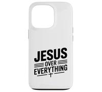Jésus au-Dessus de Tout, la Foi est Une Source d'inspiration Coque pour iPhone 13 Pro
