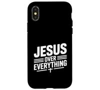 Jésus au-Dessus de Tout, la Foi est Une Source d'inspiration Coque pour iPhone X/XS