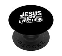 Jésus au-Dessus de Tout, la Foi est Une Source d'inspiration PopSockets PopGrip Adhésif