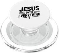 Jésus au-Dessus de Tout, la Foi est Une Source d'inspiration PopSockets PopGrip pour MagSafe
