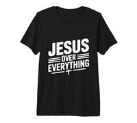 Jésus au-Dessus de Tout, la Foi est Une Source d'inspiration T-Shirt Haut de Gamme