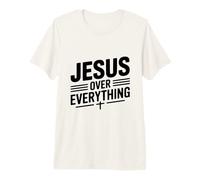 Jésus au-Dessus de Tout, la Foi est Une Source d'inspiration T-Shirt Haut de Gamme