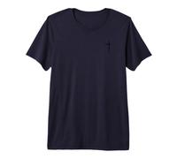 Jésus avec Croix chrétienne T-Shirt Haut de Gamme