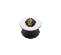 Jésus Baptême Saint-Esprit Colombe Cathédrale Mosaïque Art Foi PopSockets PopGrip Adhésif