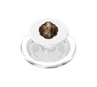 Jésus Baptême Saint-Esprit Colombe Cathédrale Mosaïque Art Foi PopSockets PopGrip pour MagSafe