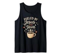Jésus Café Chaos Chrétienne Maman Prière Caféine Grace Débardeur
