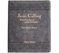 Jesus Calling Note-Taking Edition, Leathersoft, Black, with Full Scriptures: Enjoying Peace in His Presence (A 365-Day Devotional and Prayer Journal)