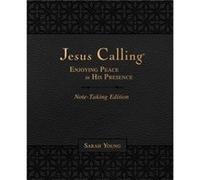 Jesus Calling NoteTaking Edition Leathersoft Black with Full Scriptures by Sarah Young Sarah Young (Auteur)