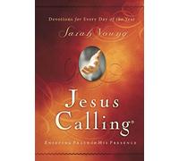 Jesus Calling, Padded Hardcover, with Scripture References: Enjoying Peace in His Presence (A 365-Day Devotional) - The Perfect Christian Gift for Lent and Easter
