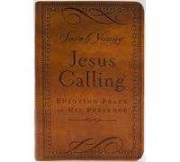 Jesus Calling, Small Brown Leathersoft, with Scripture References: Enjoying Peace in His Presence (A 365-Day Devotional)