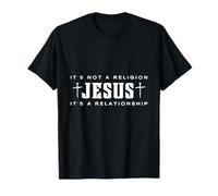 Jésus ce n'est pas la religion c'est une relation chrétienne T-Shirt