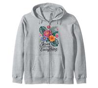 Jésus change tout foi baptême chrétien et salut Sweat à Capuche