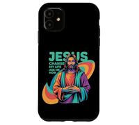 Jesus Changed My Life Ask Me How Devoted Christian Worship Coque pour iPhone 11