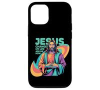 Jesus Changed My Life Ask Me How Devoted Christian Worship Coque pour iPhone 12/12 Pro