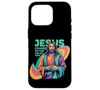 Jesus Changed My Life Ask Me How Devoted Christian Worship Coque pour iPhone 16 Pro