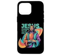 Jesus Changed My Life Ask Me How Devoted Christian Worship Coque pour iPhone 16 Pro Max