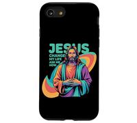 Jesus Changed My Life Ask Me How Devoted Christian Worship Coque pour iPhone SE (2020) / 7/8