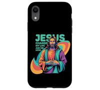 Jesus Changed My Life Ask Me How Devoted Christian Worship Coque pour iPhone XR