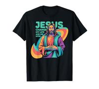Jesus Changed My Life Ask Me How Devoted Christian Worship T-Shirt