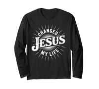 Jesus Changed My Life - Vintage Christian Faith Manche Longue