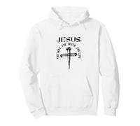 Jésus, Chemin, vérité, Vie, crucifié Sweat à Capuche