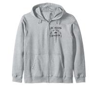 Jésus, Chemin, vérité, Vie, crucifié Sweat à Capuche